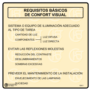 Nueva ventana:Requisitos básicos de confort visual (pdf, 23 Kbytes)