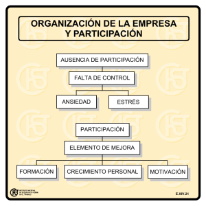 Nueva ventana:Organización de la empresa y participación (pdf, 23 Kbytes)
