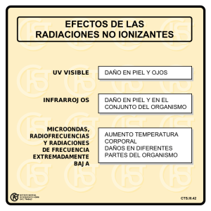 Nueva ventana:Efectos de las radiaciones no ionizantes (pdf, 22 Kbytes)