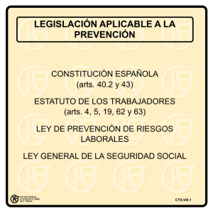 Nueva ventana:Legislación aplicable a la prevención (pdf, 20 Kbytes)