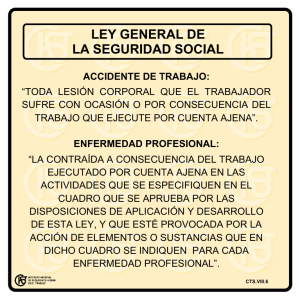 Nueva ventana:Ley general de la seguridad social (pdf, 20 Kbytes)
