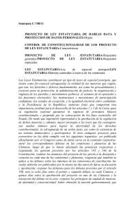 Sentencia C-748/11  PROTECCION DE DATOS PERSONALES-