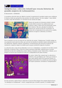 Antiprincesas: colección infantil que rescata historias de grandes mujeres de Latinoamérica