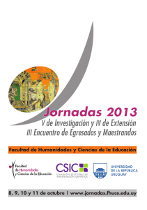 Ver programa de las jornadas