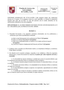 Pruebas de Acceso a las Universidades de Castilla y León