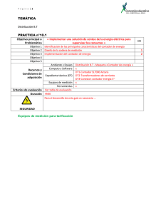 Objectifs de formation - Objetivo principal o Problemática - medición para tarificación