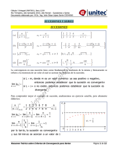 resumenteoricopractico criteriosconvergenciaseries integral1219 v1