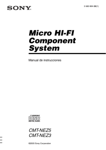 Micro HI-FI Component System CMT-NEZ5