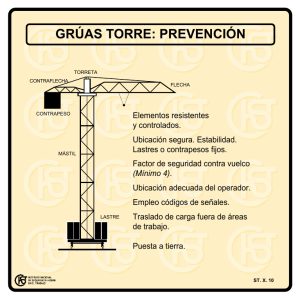Nueva ventana:Grúas torre: prevención (pdf, 39 Kbytes)