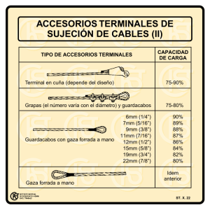 Nueva ventana:Accesorios terminales de sujeción de cables (II) (pdf, 43 Kbytes)