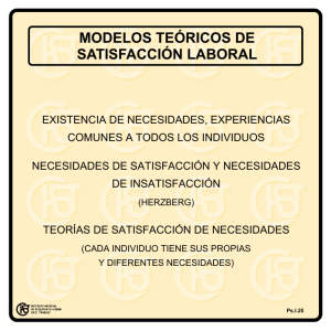 Nueva ventana:Modelos teóricos de satisfacción laboral (pdf, 23 Kbytes)