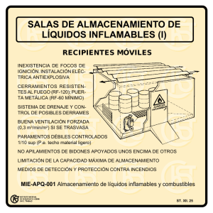 Nueva ventana:Salas de almacenamiento de líquidos inflamables (I) (pdf, 47 Kbytes)