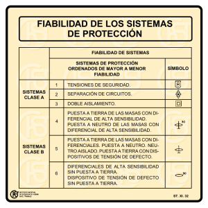 Nueva ventana:Fiabilidad de los sistemas de protección (pdf, 39 Kbytes)