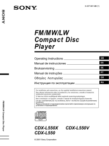 FM MW LW Compact Disc