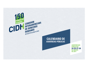 150 sesiones de la Comisión Interamericana de Derechos Humanos (CIDH)