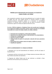 Pinche para leer las medidas de Economía y Empleo