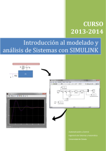Introducción al modelado y análisis de sistemas con Simulink