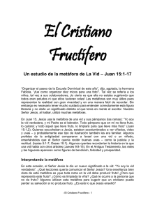 the fruitful christian spanish