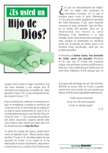 “¿Es usted un hijo de Dios?” por Jacobo Castañeda