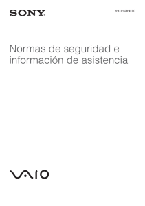 Normas de seguridad e información de asistencia 4-415-538- 51