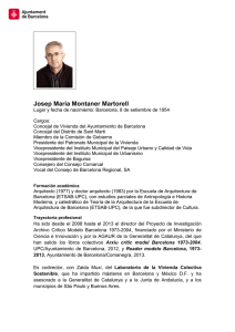 Josep Maria Montaner Martorell