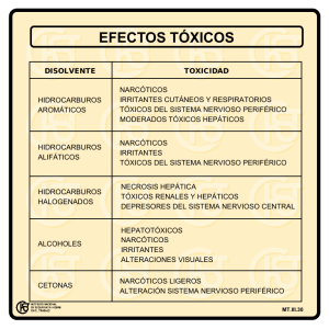 Nueva ventana:Efectos tóxicos (pdf, 24 Kbytes)