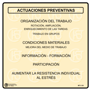 Nueva ventana:Actuaciones preventivas del estrés (pdf, 20 Kbytes)
