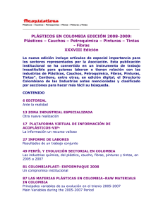 PLÁSTICOS EN COLOMBIA EDICIÓN 2008-2009: - Fibras