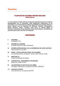 PLASTICOS EN COLOMBIA EDICION 2002-2003