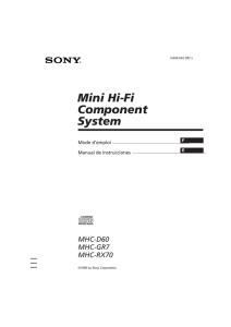 Mini Hi-Fi Component System f