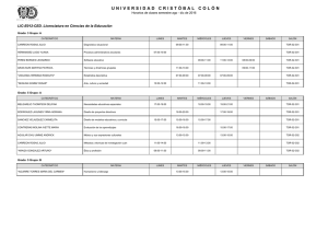 Ciencias de la Educaci n