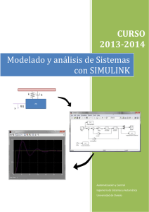 Modelado y análisis de sistemas con Simulink