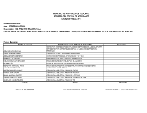 registro de actividades 1a quincena abril 2014 desarrollo soc