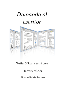 Manual de LibreOffice per a escriptors