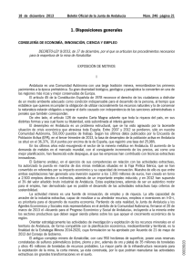 en el Boletín Oficial de la Junta de Andalucía del pasado 18 de diciembre