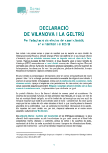 Declaració de Vilanova i la Geltrú