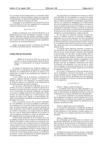 Orden de 19 de julio de 2010, por la que se desarrolla el curr culo correspondiente al t tulo de T cnico Superior en Administraci n de Sistemas Inform ticos en Red