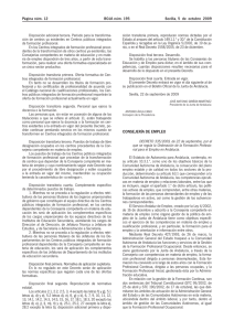 DECRETO 335/2009, de 22 de septiembre, por el que se regula la Ordenación de la Formación Profesional para el Empleo en Andalucía.