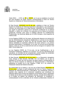 T cnico superior en sistemas de telecomunicaciones e inform ticos