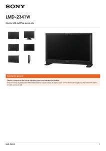 LMD-2341W Monitor LCD de 23&#34;de gama alta
