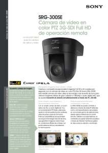 SRG-300SE  Cámara de vídeo en color PTZ 3G-SDI Full HD