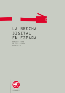 La brecha digital en España