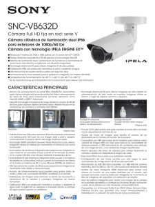 SNC-VB632D Cámara	Full	HD	fija	en	red:	serie	V