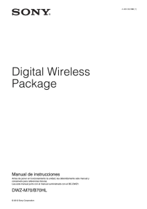 Digital Wireless Package Manual de instrucciones