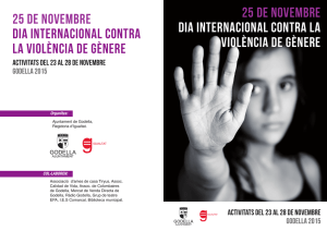 Díptic Setmana contra la violència de gènere (valencià)