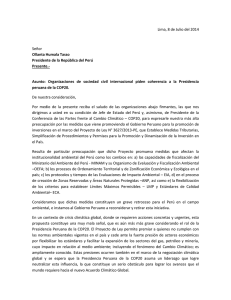 20140708 Carta de SC a Humala en rechazo al paquetazo.pdf