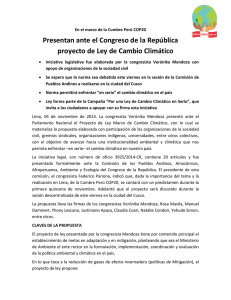 20141104 NP Congresista Mendoza y GPCOP20 presentan proyecto de CC.pdf