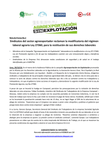 20101029 Agroexportación sin Explotación - Nota de Prensa 2 - RedGE.pdf