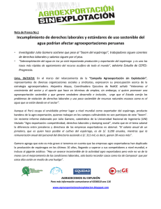 20101026 Agroexportación sin Explotación - Nota de Prensa 1 - RedGE.pdf