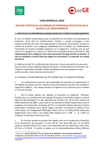 ESTUDIO: EFECTOS DE LAS NORMAS DE PROPIEDAD INTELECTUAL EN EL